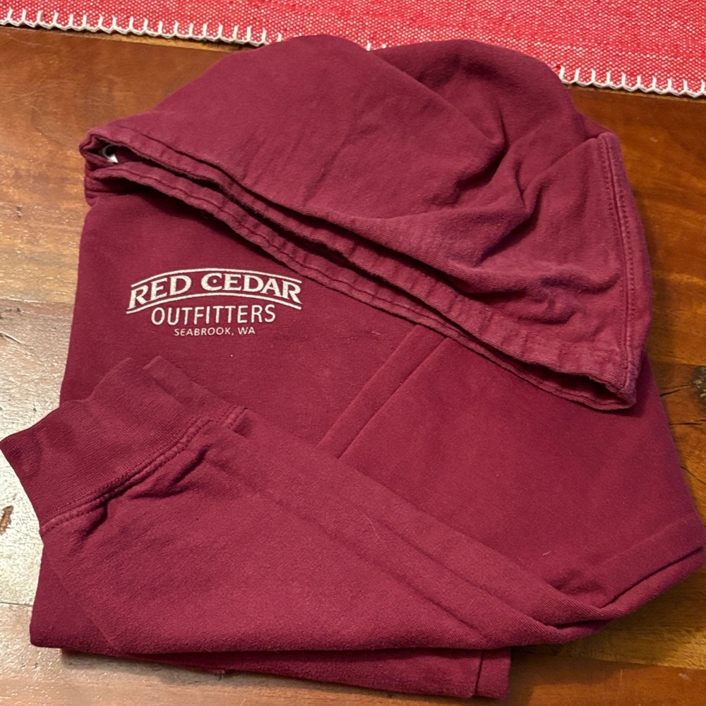 Red Cedar Outfitters Maroon Hoodie